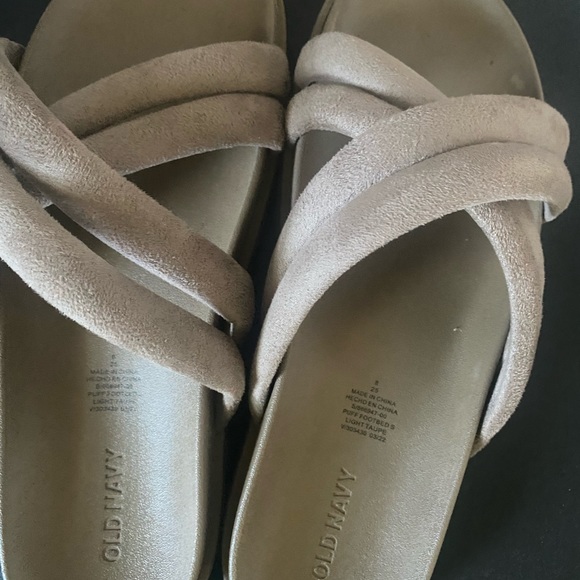 Sandals taupe color size 8 - Picture 3 of 3